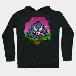 Monster Black Weed Bud. Hoodie